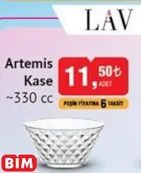 LAV ARTEMİS KASE LAV ARTEMİS KASE